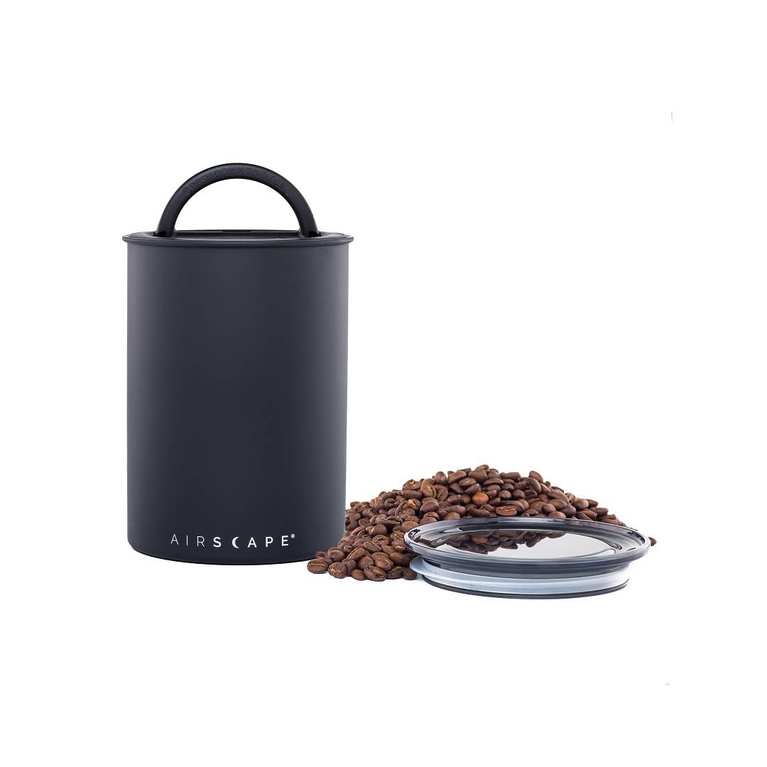 Airscape Matt Black Coffee Storage Cannister